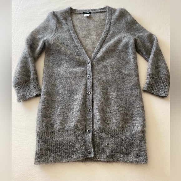 J. Crew VTG Mohair Cardigan - Picture 4 of 5